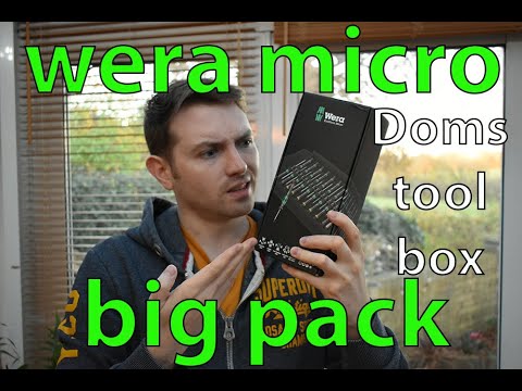 Wera Kraftform Micro Big pack Review. Doms Toolbox