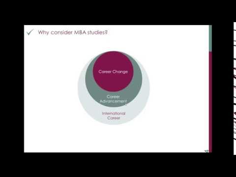 The MBA Competitive Edge (Webinar recording)