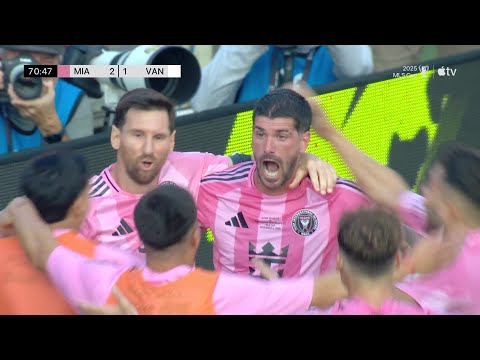 Messi PERFECT ASSIST Rodrigo De Paul GOAL TO TAKE THE LEAD! | 2025 Audi MLS Cup