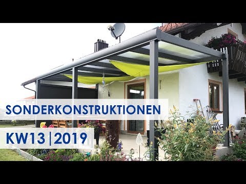 Interessante Terrassendächer (Kundenbilder KW 13/2019)