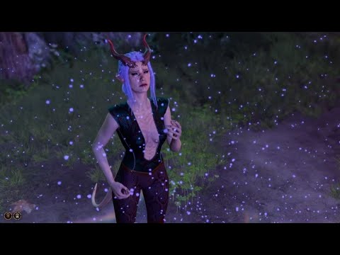 Kiss Gale's hologram. Rare ending. The saddest moment in BG3 (Gale romance)