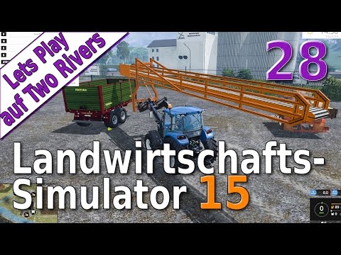 LS15 Lets Play #28 Die BGA und das Förderband Auf Two Rivers deutsch HD