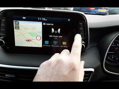 tucson se nav interior video