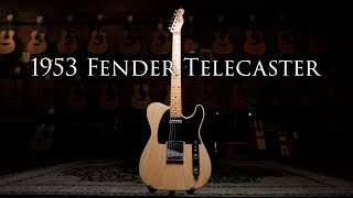 Video thumbnail for 1953 Fender Telecaster w/ Aaron Hiebert by Emerald City Guitars