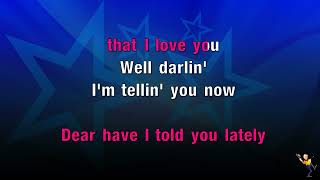 Have I Told You Lately That I Love You - Gene Autry (KARAOKE)