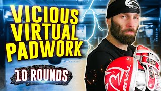 Virtual Padwork  10 Rounds of Boxing Combinations 