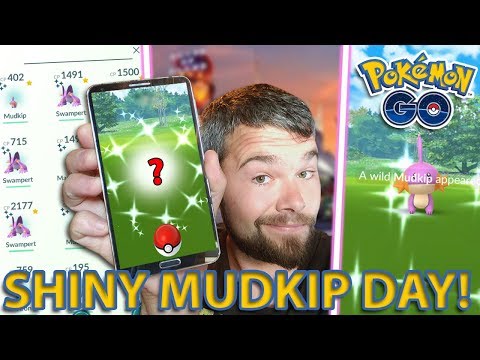 SHINY MUDKIP COMMUNITY DAY AT DISNEY SPRINGS! (Pokemon GO)