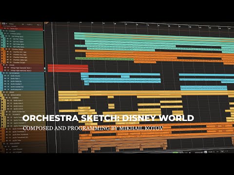 Orchestral Sketch: The World of Disney | Midi Mockup
