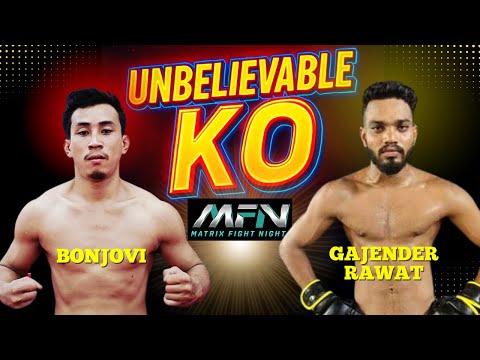 Gajender Rawat VS Bonjovi | MFN Full MMA Fight Highlights | Brutal Knockouts