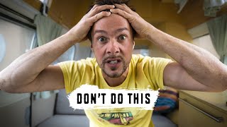 Everything Went Wrong With Our Van - VAN LIFE FAILS