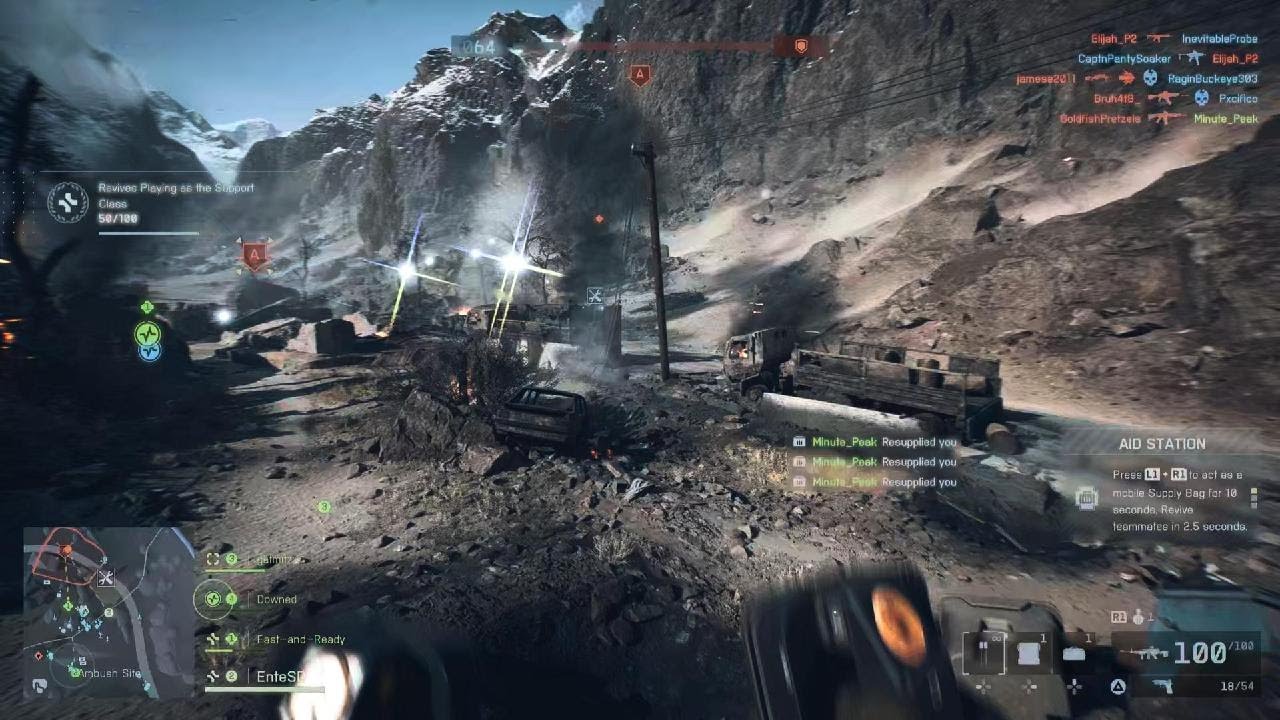 BF6 Support in a sniper nest