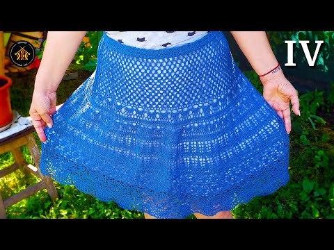 Cum crosetam fusta Danuta - Partea a IV-a