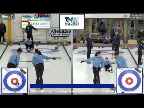 Ryan Parent vs. Aaron Bartling - Draw 4 - Curling Alberta Mixed Provincial Championship