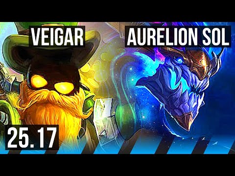VEIGAR vs AURELION SOL (MID) | BR Challenger | 25.17