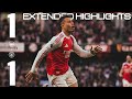 MARTINELLI AT THE LAST ️ EXTENDED HIGHLIGHTS Arsenal 1 1 Manchester City Premier League