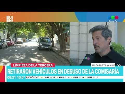 Satisfacción de los vecinos de Candioti por la limpieza de la comisaría tercera