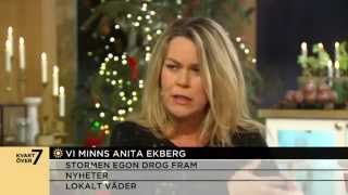 Så minns bästa vännen Anita Ekberg - Nyhetsmorgon (TV4)