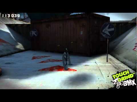 Beating high score on docks - Touchgrind BMX