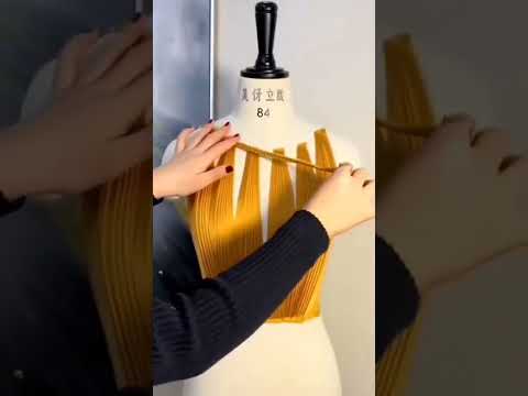 Tu peux coudre cette robe à la main