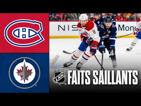 Canadiens vs Jets | Faits saillants