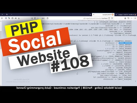 Social Website from scratch Part 8 Profile Page Top Bar | PHP | HTML | CSS | MYSQL Database
