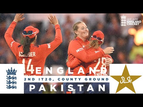 Ecclestone Joins Record Books! | Highlights - England v Pakistan | 2nd Women’s Vitality IT20 2024