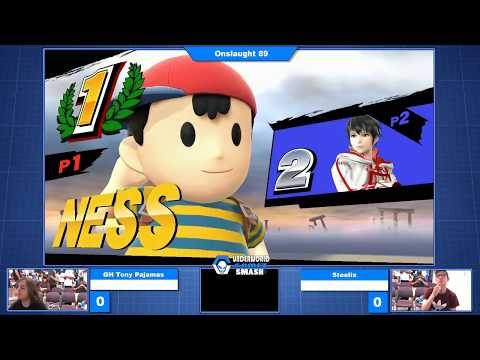 Onslaught 89 - Loser's Quarters: GH|Tony Pajamas (Ness) vs STEELIX (Robin/Lucina)