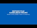 Quad Lock Motorcycle Handlebar Clamp Bolt Mount Pro Quad Lock Motorcycle Handlebar Clamp Bolt Mount Pro