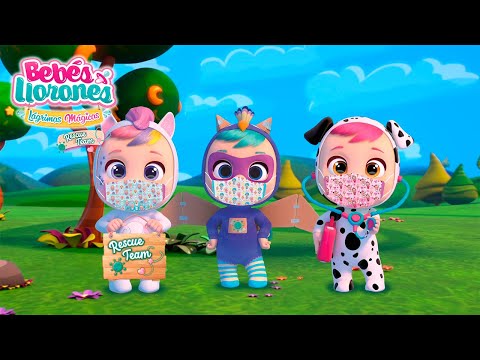 🦸‍♀️ RESCUE TEAM 🦸‍♂️ CONSEJOS para FRENAR el Coronavirus 😷 BEBÉS LLORONES 💦 LÁGRIMAS MÁGICAS 💕