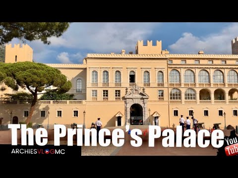 MONACO VILLE  AND PRINCE’S PALACE MONACO MC WALK TOUR PART -1 4kHD