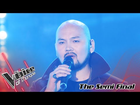 Amgalan.E - "Monster" | The Semi Final | The Voice of Mongolia 2022