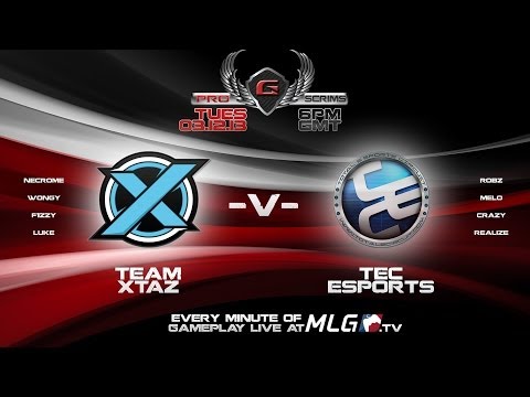 Gfinity Pro Scrims: Episode 7 - XTAZ vs TEC (03/12/13)