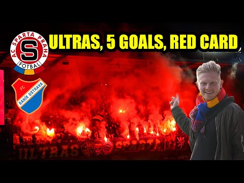 SPARTA PRAGUE (Praha) v Banik Ostrava - Another amazing atmosphere in the Czech (Mol) Cup!