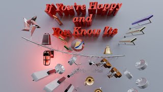 Download lagu 👏 If You’re Happy and You Know It – Fun Marimba   3D Marble Adventure mp3