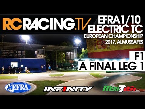 EFRA 1/10th Electric Touring Car Euros 2017 - F1 A Final Leg 1