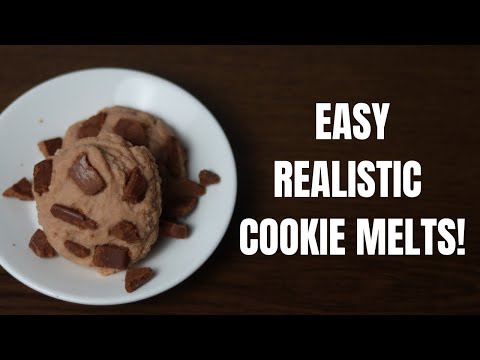 How to Make Realistic Chocolate Chip Cookie Wax Melts #tutorial #waxmelts