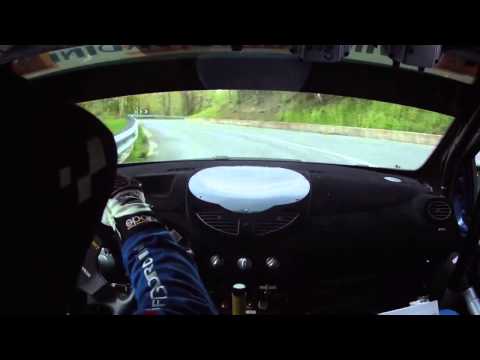 CameraCar Rally Valli del Bormida 2013 Calleri - Zuccaro Renault Twingo R2B