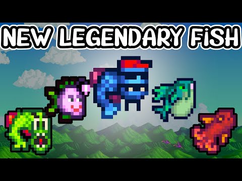 NEW LEGENDARY Fish In Stardew Valley | Extended Family Qi Quest