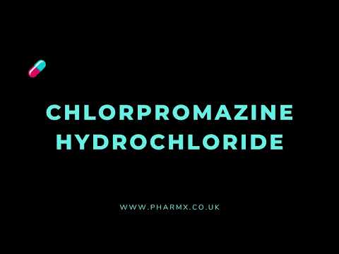 How to pronounce Chlorpromazine hydrochloride