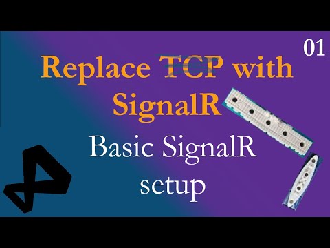 SignalR Server Tutorial 01: Basic setup