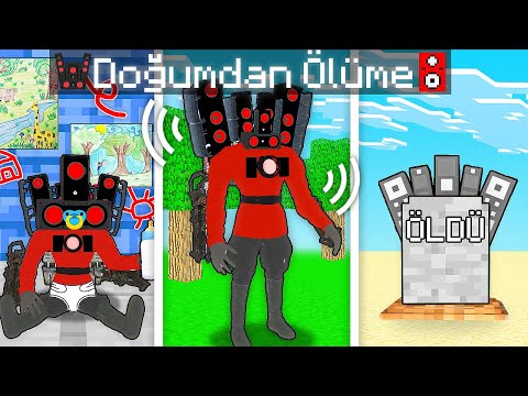 TITAN SPEAKERMAN'ın HAYATI - Minecraft