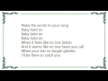 Ian McCulloch - Baby Hold On Lyrics