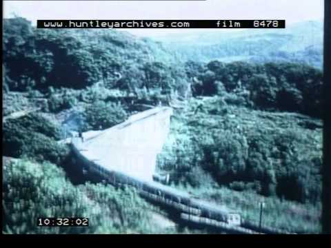 Ffestiniog Railway in North Wales, 1970's - Film 8478
