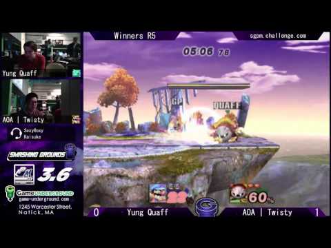SG at GU 10-5.2: AOA | Twisty (Wario) vs Yung Quaff (Ivysaur, Meta Knight)