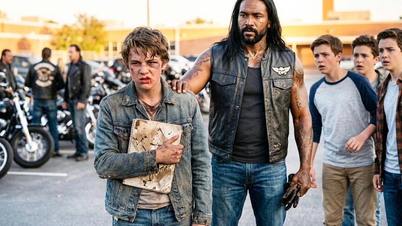 School Bullies Attacked a Quiet Kid — They Didn’t Know His Brother Was a Hells Angel