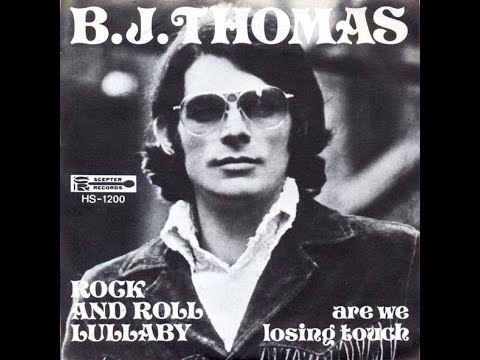 B. J.  Thomas "Rock and Roll Lullaby" promo mono 45 vinyl