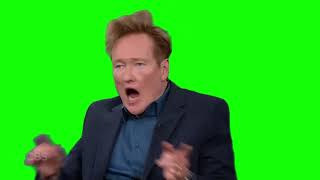 Conan O'Brien's Adam Sandler impression green screen