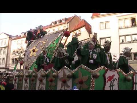 Rosenmontagszug 2015 in Fulda - FKG und Prinz von Fulda