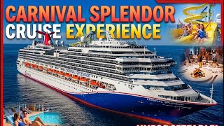 Carnival Splendor Cruise Experience 🚢 Walking Tour Around the Ship