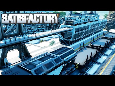 [ENG] Satisfactory EP53 - Starting Train Transportation!